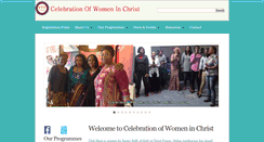 Desktop Screenshot of celebrationofwomeninchrist.org